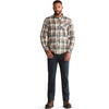 image:imageTimberland PRO Woodfort MidWeight Flannel Work ShirtPortland Plaid Brown
