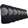 image:imageTimberland PRO mens 6pack Performance Low Cut SocksCharcoal Heather