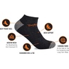 image:imageTimberland PRO mens 6pack Performance Low Cut SocksCharcoal Heather
