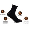 image:imageTimberland PRO mens 6pack Performance Quarter Length SocksBlack