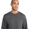 image:imageTimberland unisexadult Core Pocket Longsleeve TshirtOutdoors EquipmentDeepest Grey Heather