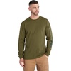 image:imageTimberland PRO Mens Core Logo LongSleeve TShirtOlive Night