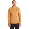 image:imageTimberland PRO Mens Core Refelctive Pro Logo LongSleeve TShirtWheat Boot