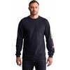 image:imageTimberland PRO Mens Fr Cotton Core Flame Resistant LongSleeve Logo TShirtBlack
