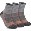 image:imageTimberland PRO Mens Moisture Wicking Technology Socks Arch Support Cushioned Footbed Mesh VentingSize 712 3 PairsGrey