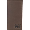 image:imageTimberland PRO Mens Rfid Leather Long Bifold Rodeo Wallet With Rfid Teak One SizeDark Brown