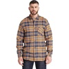 image:imageTimberland PRO Mens Woodfort MidWeight Flannel Shirt 20Wheat Boot Yd