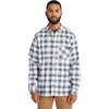 image:imageTimberland PRO UnisexAdult Woodfort LongSleeve Lightweight Flannel Flex ShirtVintage Indigo Yd