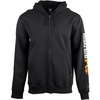 image:imageTimberland unisex adult Fullzip Hooded Hood Honcho Sport Full Zip Sweatshirt Black XXLarge US