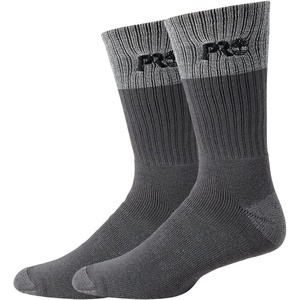 image:imageTimberland PRO 2Pack ColorBlock Full Cushion Boot SocksGrey