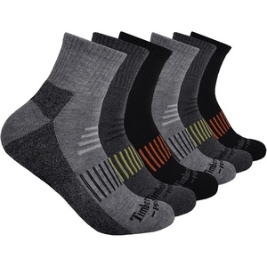 image:imageTimberland PRO 6Pack Half Cushion Quarter SocksMulti 6 Pack