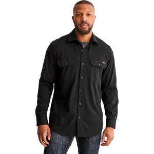 image:imageTimberland PRO FR Cotton Core Button Front ShirtBlack