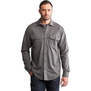 image:imageTimberland PRO FR Cotton Core Button Front ShirtCharcoal 1