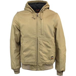 image:imageTimberland PRO Gritman Lined Canvas Hooded JacketDark Wheat