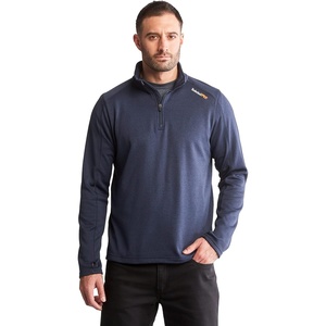 image:imageTimberland PRO Mens 14 Zip Understory Fleece TopNavy Heather