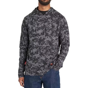 image:imageTimberland PRO Mens A1V8Z FlameResistant Cotton Core Hoodie  Large  Black Digital Print