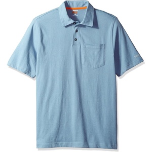 image:imageTimberland PRO Mens Base Plate Blended ShortSleeve PoloFaded Denim