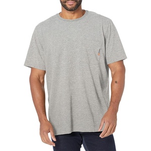 image:imageTimberland PRO Mens Base Plate Blended ShortSleeve TShirt Light Grey Heather XLarge Tall