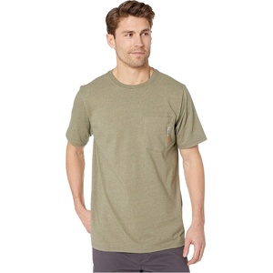 image:imageTimberland PRO Mens Base Plate Blended ShortSleeve TShirtBurnt Olive Heather