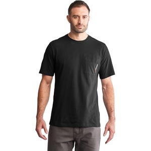 image:imageTimberland PRO Mens Base Plate Blended ShortSleeve TShirtJet Black
