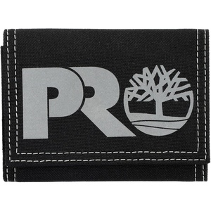 image:imageTimberland PRO Mens Cordura Nylon RFID Trifold Wallet with ID WindowBlack Reflective