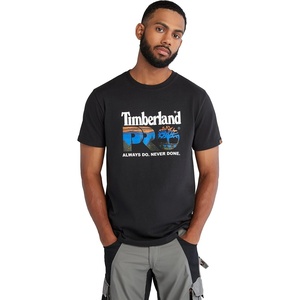 image:imageTimberland PRO Mens Core Chest Logo ShortSleeve TShirtBlack