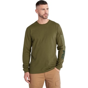 image:imageTimberland PRO Mens Core Logo LongSleeve TShirtOlive Night