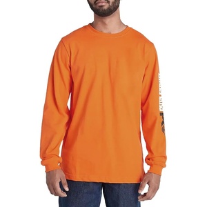 image:imageTimberland PRO Mens Core Logo LongSleeve TShirtPro Orange