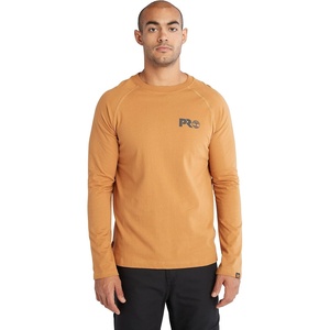 image:imageTimberland PRO Mens Core Refelctive Pro Logo LongSleeve TShirtWheat Boot