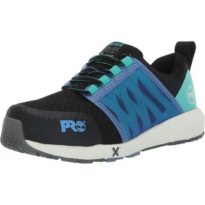 image:imageTimberland PRO Mens Radius Composite Safety Toe Athletic Industrial Work ShoeBlackAqua