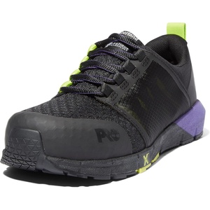 image:imageTimberland PRO Mens Radius Composite Safety Toe Athletic Industrial Work ShoeBlackHivizPurple