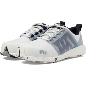 image:imageTimberland PRO Mens Radius Composite Safety Toe Athletic Industrial Work ShoeWhiteGrey 1