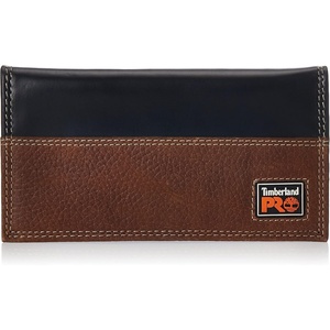 image:imageTimberland PRO Mens Rfid Leather Long Bifold Rodeo Wallet With Rfid Teak One SizeTeak