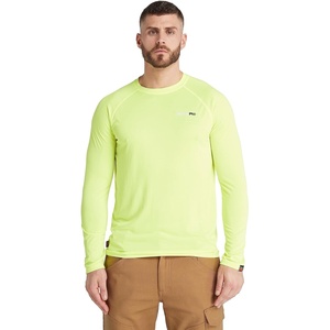 image:imageTimberland PRO Mens Wicking Good LongSleeve TShirt 20Bright Yellow