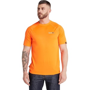 image:imageTimberland PRO Mens Wicking Good ShortSleeve TShirt 20Bright Orange