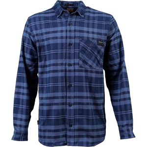 image:imageTimberland PRO Mens Woodfort MidWeight Flannel Shirt 20Vintage Indigo Yd