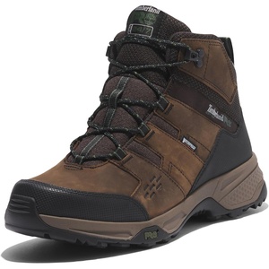image:imageTimberland PRO Switchback LT 6 Inch Soft Toe Waterproof Industrial Work Hiker BootsBrownGreen V1