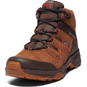 image:imageTimberland PRO Switchback LT 6 Inch Soft Toe Waterproof Industrial Work Hiker BootsBrownGum