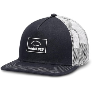 image:imageTimberland PRO Unisex Adult Adnd Mid Profile Trucker CapBlackWhite