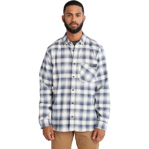image:imageTimberland PRO UnisexAdult Woodfort LongSleeve Lightweight Flannel Flex ShirtVintage Indigo Yd