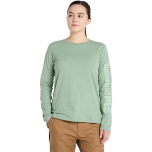 image:imageTimberland PRO Womens Cotton Core LongSleeve TShirtGreen Bay
