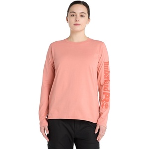 image:imageTimberland PRO Womens Cotton Core LongSleeve TShirtTerra Cotta