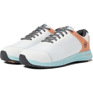 image:imageTimberland PRO Womens Drivetrain Composite Safety Toe Work ShoesWhitePeachGreen