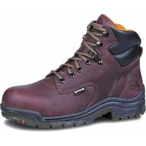 image:imageTimberland PRO Womens TiTAN 6 Inch Alloy Safety Toe Waterproof Industrial Work Boot Dark Mocha Brown2024 NEW 8M