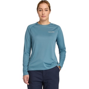image:imageTimberland PRO Womens Wicking Good LongSleeve TShirtBluestone