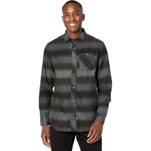 image:imageTimberland PRO Woodfort MidWeight Flannel Work ShirtKittery Stripe Black