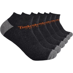 image:imageTimberland PRO mens 6pack Performance Low Cut SocksCharcoal Heather