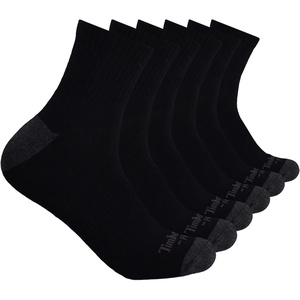 image:imageTimberland PRO mens 6pack Performance Quarter Length SocksBlack