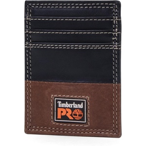 image:imageTimberland PRO mens Leather Front Pocket Wallet With Money Clip Accessory Teak One Size US
