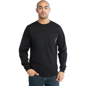 image:imageTimberland PRO unisexadult mens Fr Cotton Core Flame Resistant Longsleeve Pocket TshirtBlack